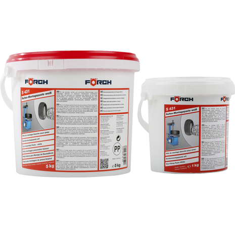 FÖRCH LASTİK MONTAJ PASTASI BEYAZ  S431 5KG