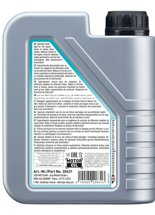 LIQUI MOLY SPECIAL TEC V 0W-20 1L
