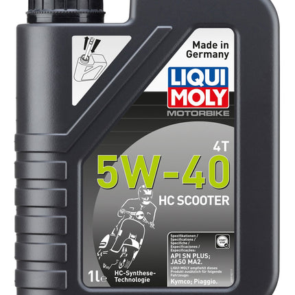 LIQUI MOLY MOTOSİKLET 4T 5W-40 HC SCOOTER 1L