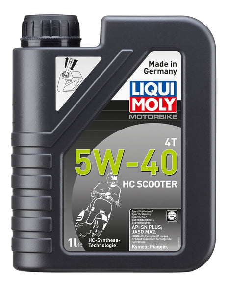 LIQUI MOLY MOTOSİKLET 4T 5W-40 HC SCOOTER 1L
