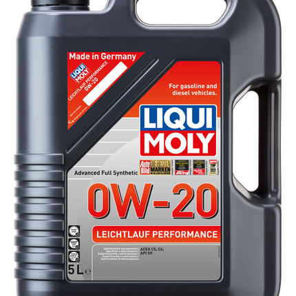LIQUI MOLY 0W-20 LEİCHTLAUF PERFORMANCE 5L