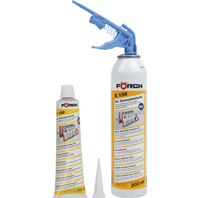 FÖRCH SİLİKON SIVI CONTA KIRMIZI K158 80ML