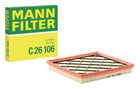 MANN HAVA FİLTRESİ C26106