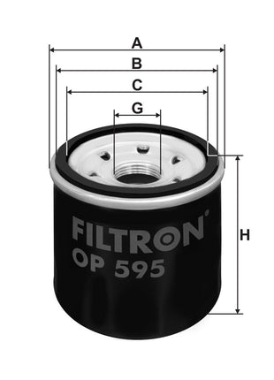 FİLTRON YAĞ FİLTRESİ OP595