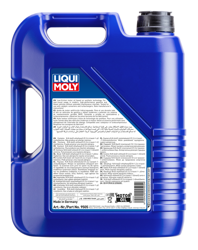 LIQUI MOLY 10W-40 SUPER LEİCHTLAUF 5L