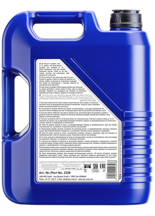 LIQUI MOLY LEICHTLAUF HIGH TECH 5W-40 5L