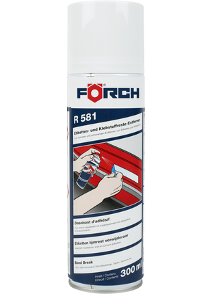 FÖRCH ETİKET VE YAPIŞKAN TEMİZLEYİCİ 300ML R581