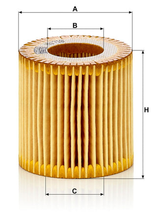 MANN YAĞ FİLTRESİ HU710X