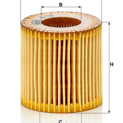 MANN YAĞ FİLTRESİ HU710x