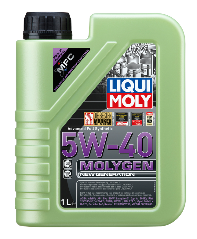 LIQUI MOLY 5W-40 MOLYGEN 1L