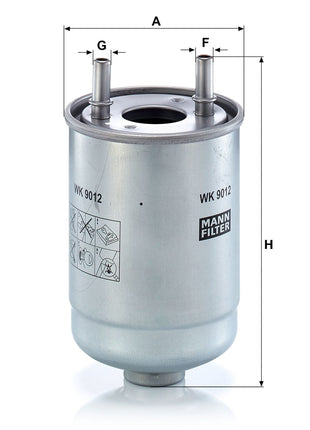 MANN YAKIT FİLTRESİ WK9012X