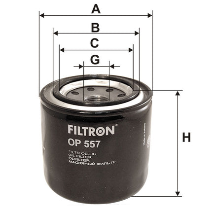 FİLTRON YAĞ FİLTRESİ OP557