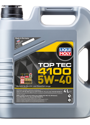 LIQUI MOLY TOP TEC 4100 5W-40 4L
