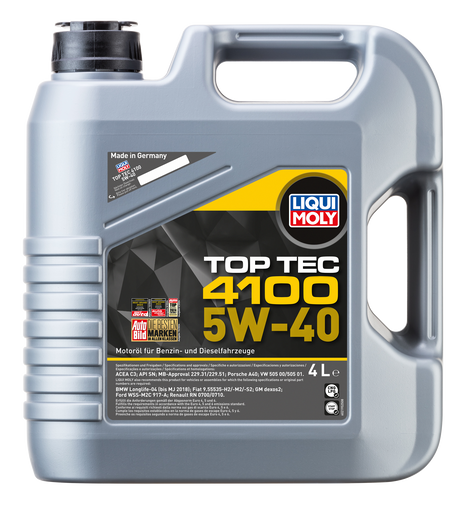 LIQUI MOLY TOP TEC 4100 5W-40 4L