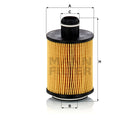 MANN YAĞ FİLTRESİ HU7004/1x