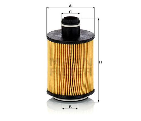 MANN YAĞ FİLTRESİ HU7004/1X