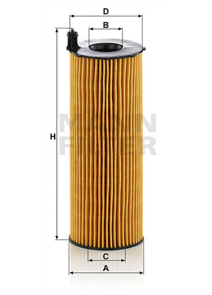 MANN YAĞ FİLTRESİ HU8001X