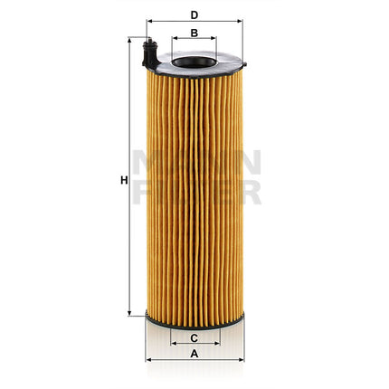 MANN YAĞ FİLTRESİ HU8001x