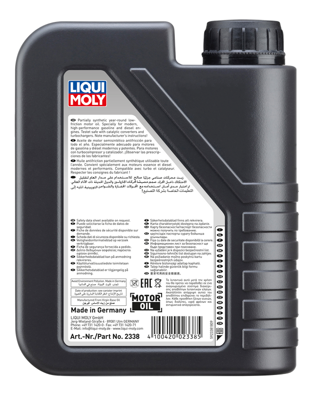 LIQUI MOLY 10W-40 LEİCHTLAUF PERFORMANCE 1L