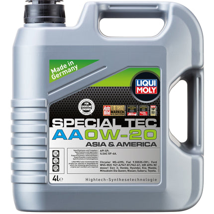 LIQUI MOLY 0W-20 SPECİAL TEC AA 4L
