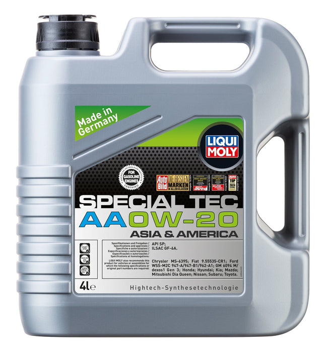 LIQUI MOLY 0W-20 SPECİAL TEC AA 4L