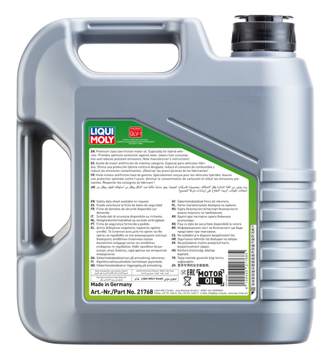 LIQUI MOLY SPECIAL TEC AA 0W-8 4L