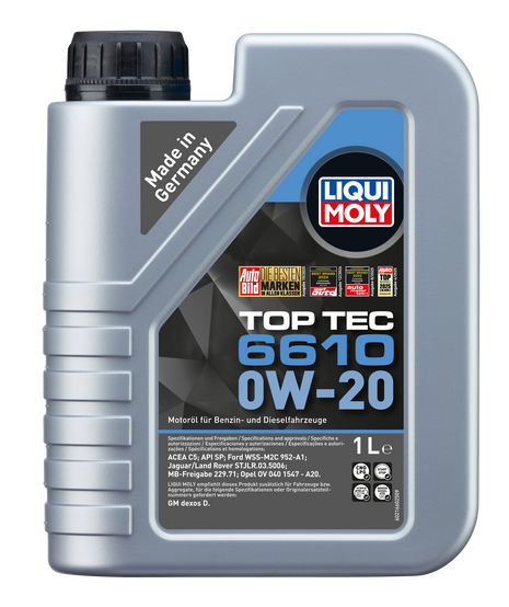 LIQUI MOLY TOP TEC 6610 0W-20 1L