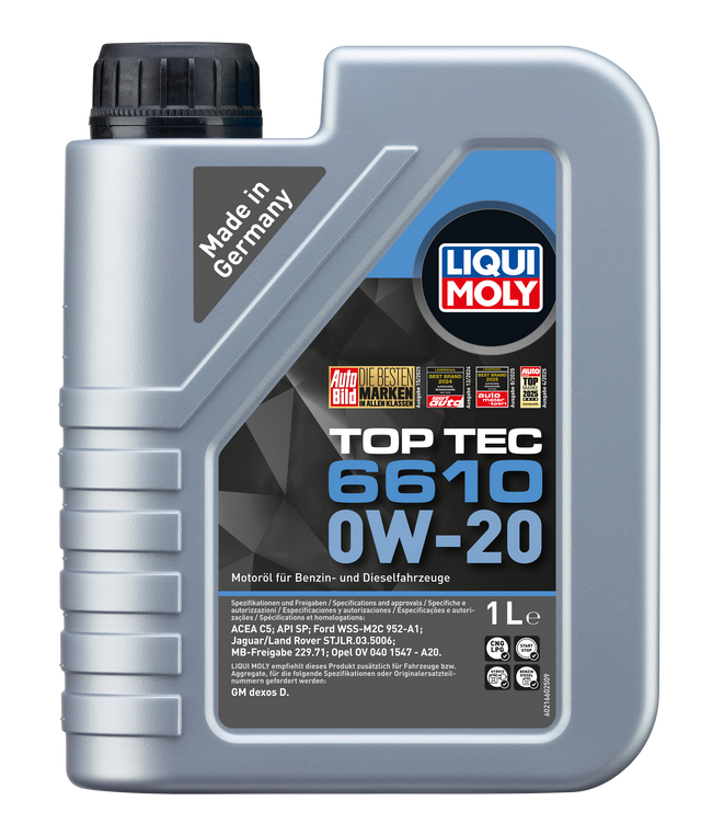 LIQUI MOLY TOP TEC 6610 0W-20 1L