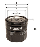 FİLTRON YAĞ FİLTRESİ OP543