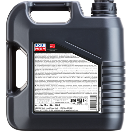LIQUI MOLY MOTOSİKLET 4T 10W-30 STREET 4L