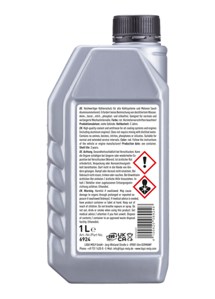 LIQUI MOLY COOLANT & ANTIFREEZE READY MIX RAF 12+ 1L