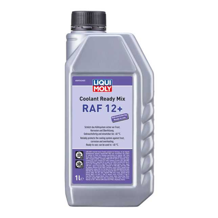 LIQUI MOLY COOLANT & ANTIFREEZE READY MIX RAF 12+ 1L