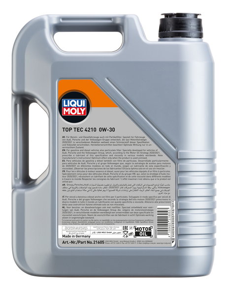 LIQUI MOLY TOP TEC 4210 0W-30 5L