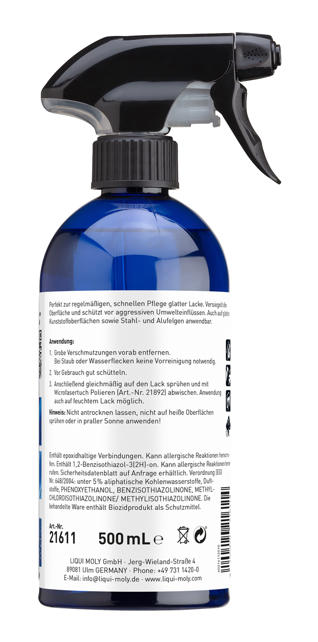 LIQUI MOLY HIZLI PARLAKLIK CİLASI 500ML