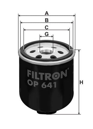 FİLTRON YAĞ FİLTRESİ OP641