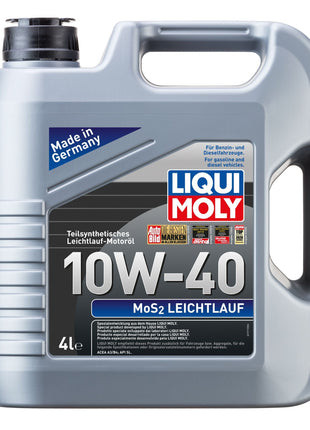 LIQUI MOLY MOS2 LEICHTLAUF 10W-40 4L