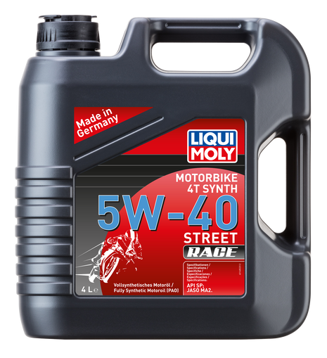LIQUI MOLY MOTOSİKLET 4T 5W-40 STREET RACE 4L