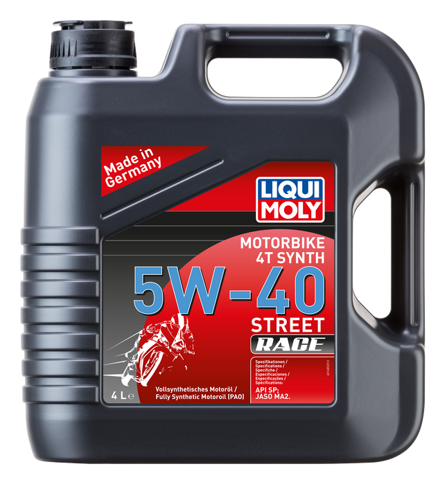 LIQUI MOLY MOTOSİKLET 4T 5W-40 STREET RACE 4L