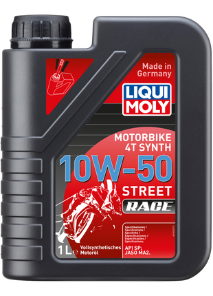 LIQUI MOLY MOTOSİKLET 4T SYNTH 10W-50 RACE 1L