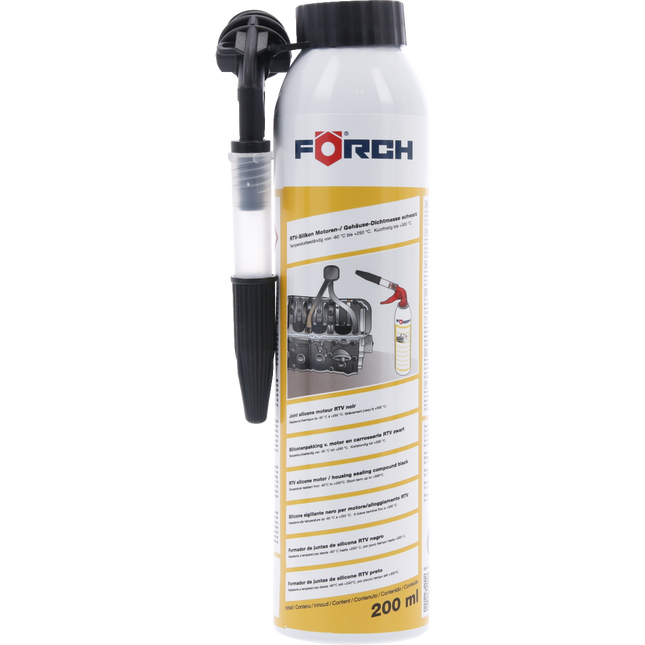 FÖRCH RTV SIVI CONTA SİYAH 200ML
