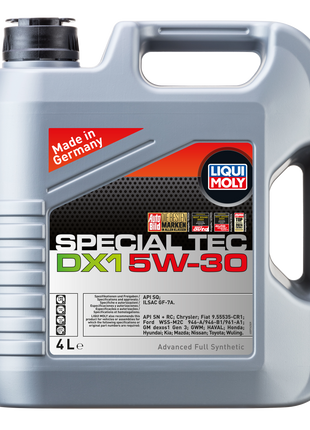 LIQUI MOLY SPECIAL TEC DX1 5W-30 4L