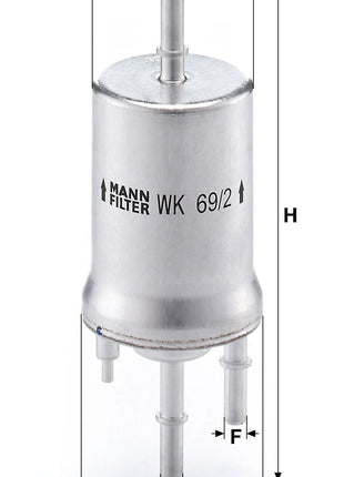 MANN YAKIT FİLTRESİ WK69/2