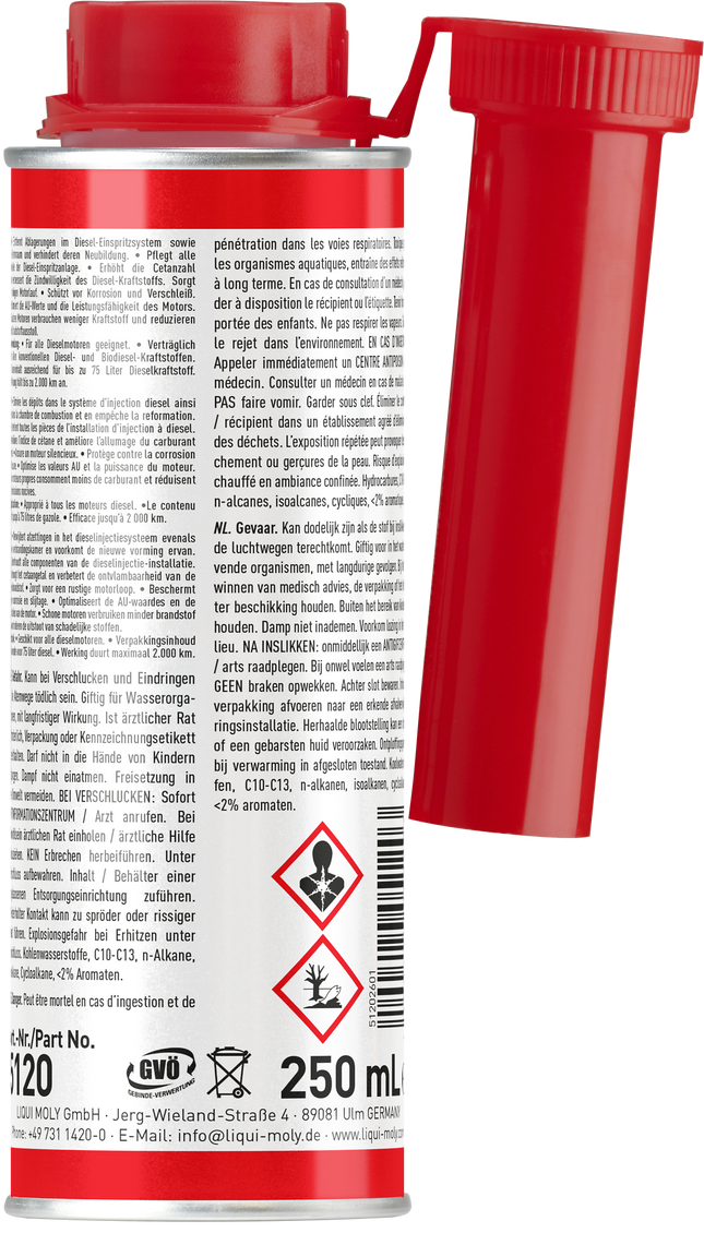 LIQUI MOLY DİZEL SİSTEM TEMİZLEYİCİSİ 250ML