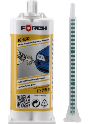 FÖRCH  PLASTIK TAMIR YAPISTIRICI  K150  50ML