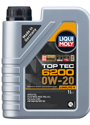 LIQUI MOLY TOP TEC 6200 0W-20 1L