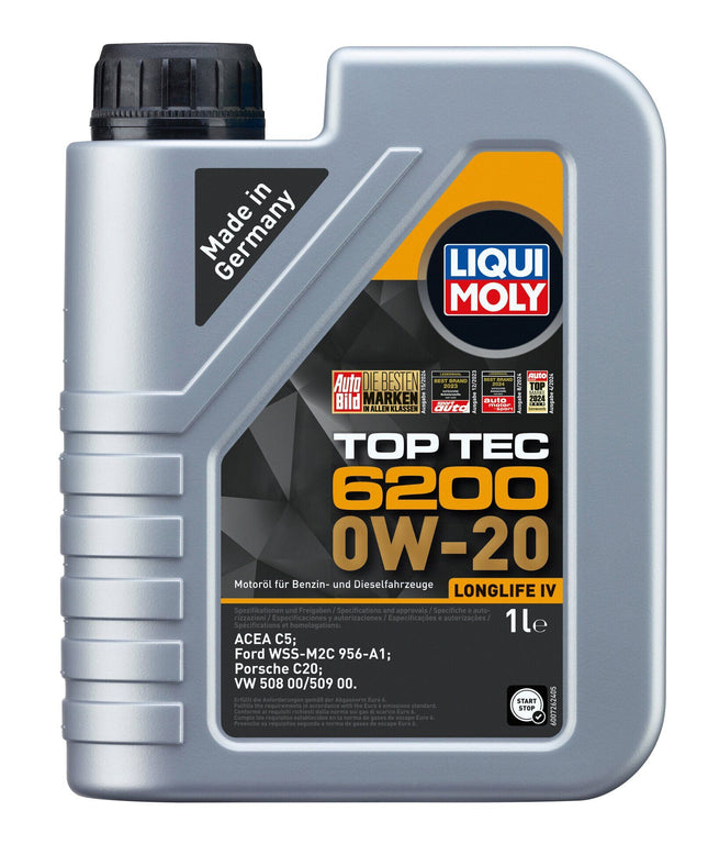 LIQUI MOLY 0W-20 TOP TEC 6200 1L