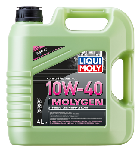 LIQUI MOLY MOLYGEN NEW GENERATION 10W-40 4L