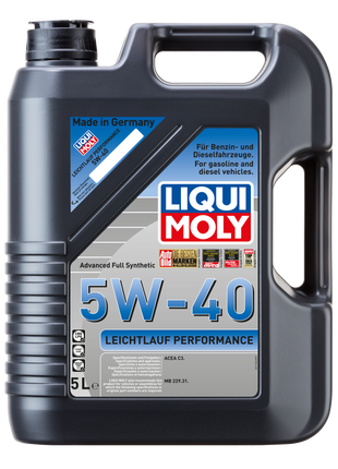 LIQUI MOLY LEICHTLAUF PERFORMANCE 5W-40 5L