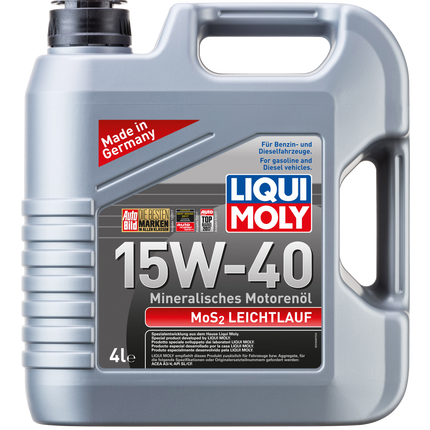 LIQUI MOLY 15W-40 LEICHTLAUF MOS2 4L