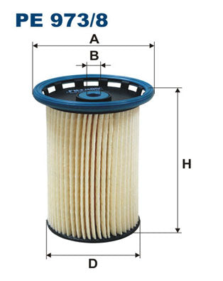 FİLTRON YAKIT FİLTRESİ PE973/8
